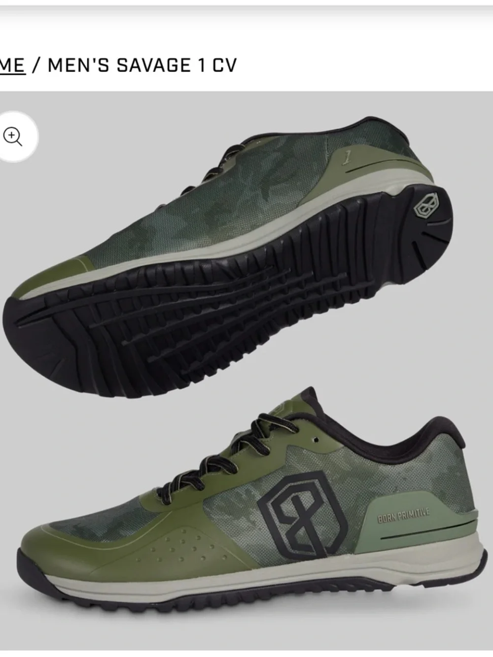 Men's Savage 1 CV Trainer - Green Camo